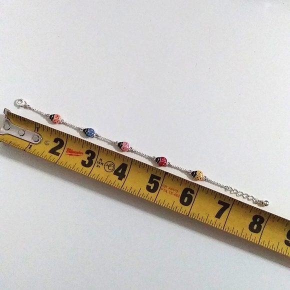 Ladybug Bracelet & Earrings Set - Picture 13 of 15